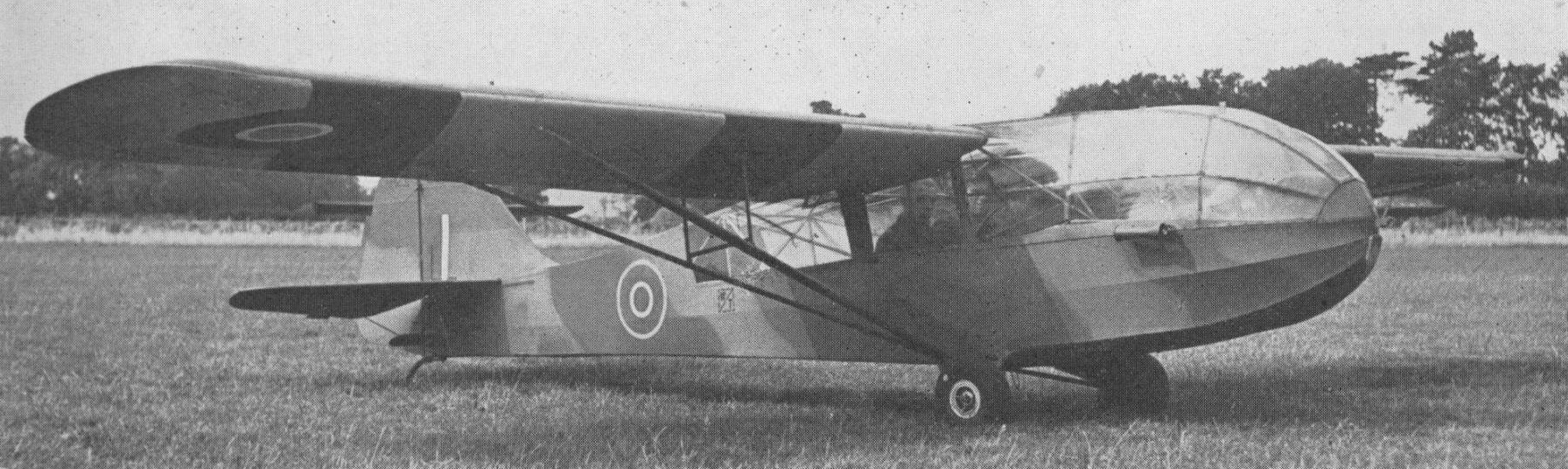 Ruby Auster Auster Model H – All Aero