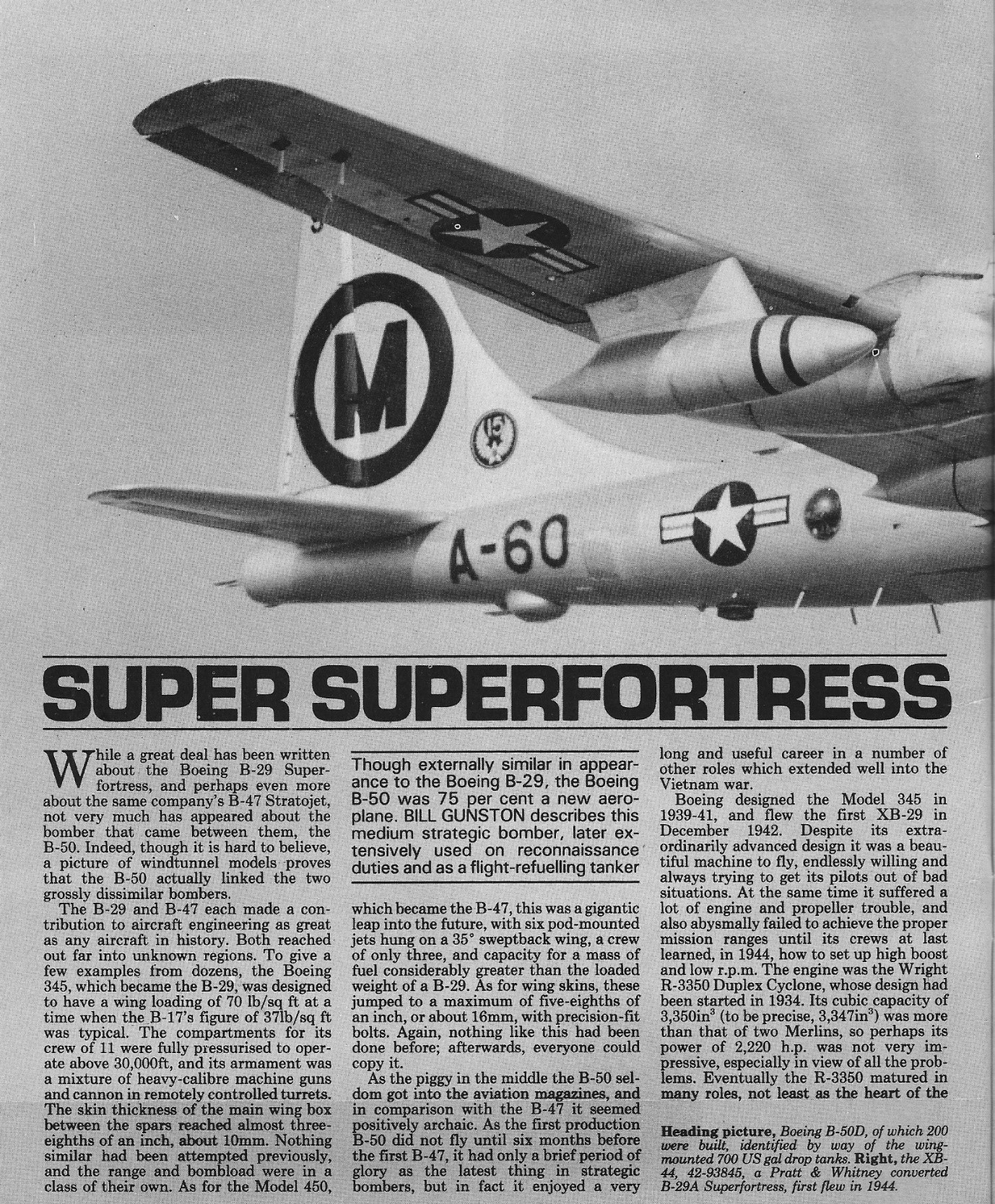 Boeing B-50 Article – All Aero