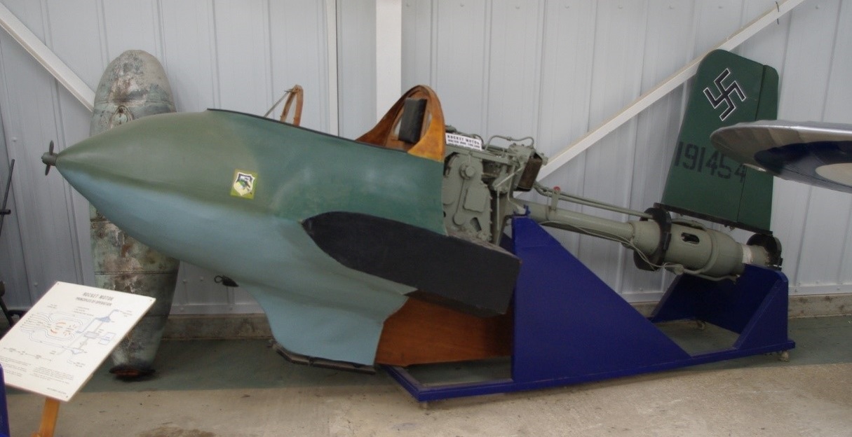 Me163 Exploding Messerschmitt Me 163 Komet (Interceptor) – All Aero