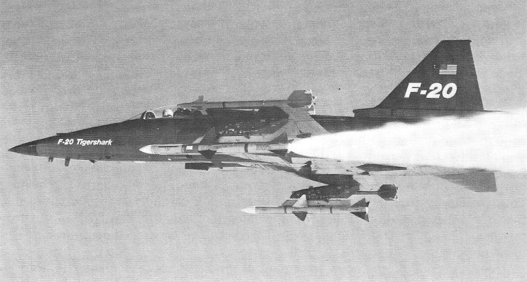 Northrop F-20 Tigershark / F-5G – All Aero