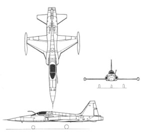 Northrop F-5 Freedom Fighter / N-156F – All Aero