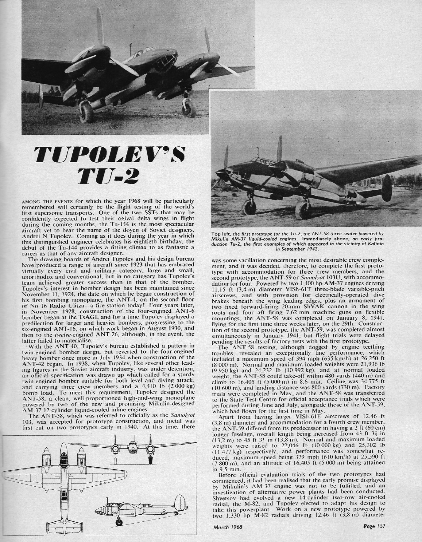 Tupolev Tu-2 Article – All Aero