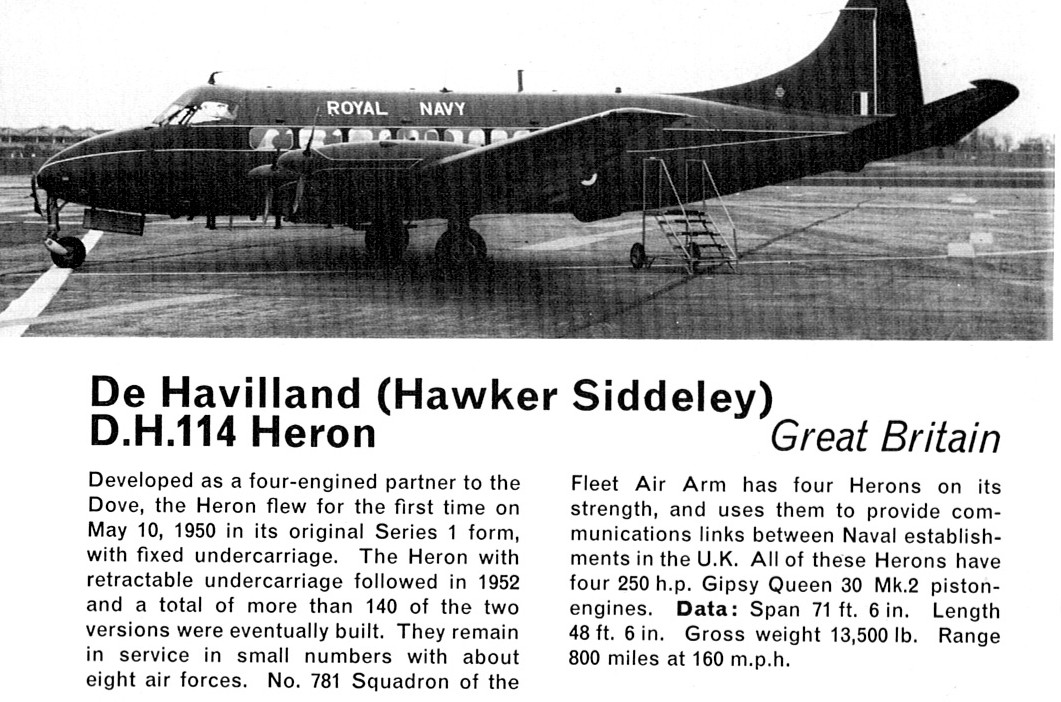 de Havilland DH 114 Heron Article – All Aero