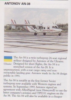 Antonov An-38 Article – All Aero