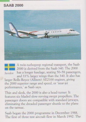 SAAB 2000 Article – All Aero